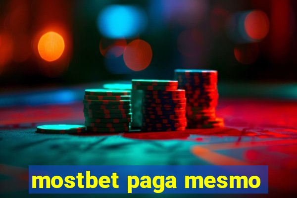 mostbet paga mesmo